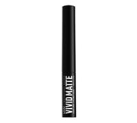 NYX Professional Makeup Vivid Matte eyeliner liquido e opaco 2 ml tonalità 01 Black