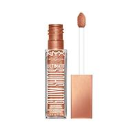 NYX Professional Makeup Ombretto Liquido, Tenuta Fino a 12H, Non Sbava o Sbiadisce, Con Vitamina C, Ultimate Glow Shots, Twisted Tangerine