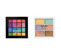 NYX Professional Makeup, Palette Ombretti Ultimate Shadow, Pigmenti pressati & Palette Colour Correcting, Palette 6 Correttori, Confezione da 1