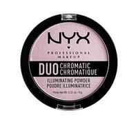 NYX Professional Makeup Polvere Illuminante Duo Chromatic Illuminating Powder, Lavender Steel
