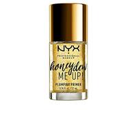 NYX Professional Makeup Primer Honey Dew Me Up, Base per makeup, Primer rimpolpante all'estratto di melone verde e con pagliuzze dorate, Finish radioso, Formula vegana, 20 ml