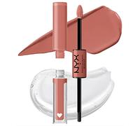 NYX Professional Makeup Rossetto Ultra Pigmentato, Brillantezza a Lunga Tenuta, No Transfer, Shine Loud, 02 Daring Damsel
