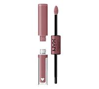 NYX Professional Makeup Rossetto Ultra Pigmentato, Brillantezza a Lunga Tenuta, No Transfer, Shine Loud, 08 Overnight Hero