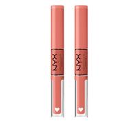 NYX Professional Makeup Shine Loud Rossetto Tonalità Daring Damsel No Transfer Ultra-Pigmentato Gloss Brillante Lunga Tenuta 16h Finish Lucido Colore Intenso Formula con Oli Nutrienti - 2 Rossetti