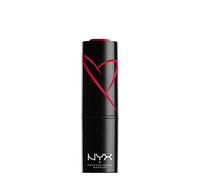 NYX Professional Makeup Shout Loud Rossetto Satinato, Colore Ultra-Saturo, Formula Vegana, Cherry Charm
