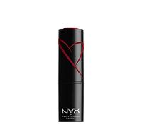 NYX Professional Makeup Shout Loud Rossetto Satinato, Colore Ultra-Saturo, Formula Vegana, Everyone