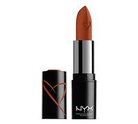 NYX PROFESSIONAL MAKEUP Shout Loud Satin Rossetto, infuso con burro di karitè, Cactus Dream (Spiced Terracotta)
