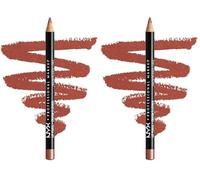 NYX Professional Makeup Slim Lip Pencil - Ever (Confezione da 2)