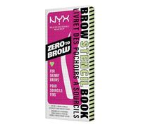 NYX Professional Makeup Trucco degli occhi Sopracciglia Zero To Brow Stencil Thin Brow 4 Stk.