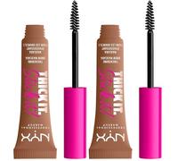 NYX Professional Makeup Thick It. Stick It! Brow Mascara - Auburn (Confezione da 2)