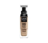 NYX Professional Makeup Fondotinta, Can't Stop Won't Stop Full Coverage Foundation, Lunga tenuta, Waterproof, Finish Matte, Tonalità: Medium olive