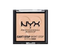 NYX Professional Makeup Can't Stop Won't Stop Mattifying Powder cipria opacizzante 6 g tonalità 03 Light Medium