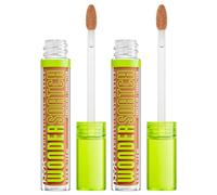 NYX Professional Makeup Wonder Snatch Concealer Correttore Waterproof 16 Golden Definisce Scolpisce Corregge a Lunga Tenuta 24H Formula Vegana con Estratto di Guaranà e Peptidi - 2 Flaconi da 3ml