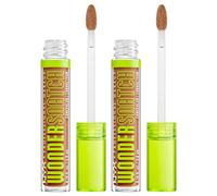 NYX Professional Makeup Wonder Snatch Concealer Correttore Waterproof 17 Cinnamon Definisce Scolpisce Corregge a Lunga Tenuta 24H Formula Vegana con Estratto di Guaranà e Peptidi - 2 Flaconi da 3ml
