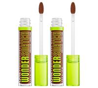 NYX Professional Makeup Wonder Snatch Concealer Correttore Waterproof 27 Walnut Definisce Scolpisce Corregge a Lunga Tenuta 24H Formula Vegana con Estratto di Guaranà e Peptidi - 2 Flaconi da 3ml