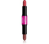 NYX Professional Makeup Wonder Stick Cream Blush matitone doppio per contouring colore 03 Coral N Deep Peach 2x4 g