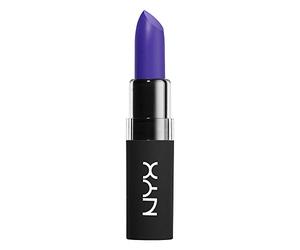NYX, rossetto Velvet Matte Lipstick, colore 01 Disorderly, viola intenso, di Glitz