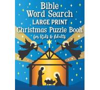 Nyx Spectrum Bible Word Search Large Print Christmas Puzzle Book for (Tascabile)