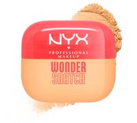 NYX Professional Makeup Polvere Libera Fissante, Finish Glow a Lunga Tenuta, Formula Arricchita con Peptidi e Tè Verde, Wonder Snatch Powder, Banana Brat, 6 g