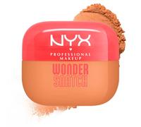 NYX Professional Makeup Polvere Libera Fissante, Finish Glow a Lunga Tenuta, Formula Arricchita con Peptidi e Tè Verde, Wonder Snatch Powder, Sassy Spice, 6 g
