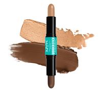 NYX Professional Makeup Facial make-up Bronzer Dual-Ended Face Shaping Stick 005 Medium Tan 1 Stk.
