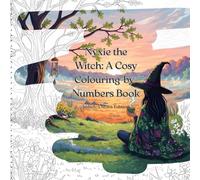 Nyxie the Witch: A Cosy Colouring-by-Numbers Book: Spring: Witch Coloring for Adults - Includes Beautiful Full-Color References for Easy Coloring
