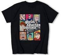 NYXMLYTIO Arrival Men Great Teacher Onizuka GTO T-Shirt Black Tee
