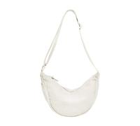 NyxSeat 1 borsa a tracolla a forma di U, colore beige, a mezza luna, alla moda, da donna, con grande capacità, adatta per viaggi, affari e uso quotidiano, beige.