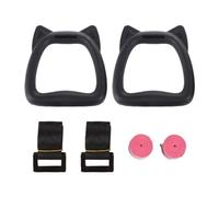 NyxSeat 1 set di anelli per bambini, attrezzi da ginnastica per bambini, attrezzi da ginnastica per ragazzi e ragazze, attrezzature per allenamento antiscivolo, anelli fitness professionali