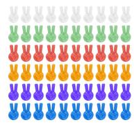 NyxSeat 60 pezzi creativi piccoli ganci adesivi a mano, ganci adesivi, ganci per chiavi, ganci per cavi dati, ganci adesivi multiuso, adatti per casa e ufficio