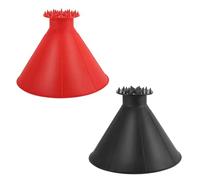 NyxSeat Raschietto per ghiaccio a doppia testa in due pezzi, raschietto per ghiaccio auto, raschietto per ghiaccio per parabrezza auto, incredibile raschietto per ghiaccio