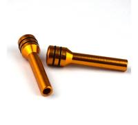 NZBGTRW Accessori Compatibile con BMW 2 Pezzi Perno di Bloccaggio della Portiera Dell'auto, Chiusura della Porta, Componenti della Maniglia della Portiera Dell'auto, Manopola di Bloccaggio(Yellow)