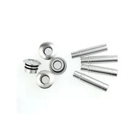 NZBGTRW Accessori Compatibile con Opel per Insignia per Sport per Tourer Accessori per Auto Perno della Serratura della Porta Manopole Tirare Il Cappuccio Perno della Serratura della Porta(Silver)