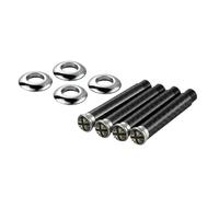 NZBGTRW Accessori per Auto Compatibile con Mini per Cooper per R55 R56 R57 R58 R59 R60 R61 F56 Auto Serratura della Porta Spille Caps Interruttori Serratura Porta Ascensore Bulloni(color1)