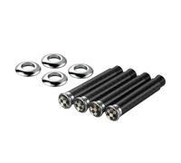 NZBGTRW Accessori per Auto Compatibile con Mini per Cooper per R55 R56 R57 R58 R59 R60 R61 F56 Auto Serratura della Porta Spille Caps Interruttori Serratura Porta Ascensore Bulloni(6)