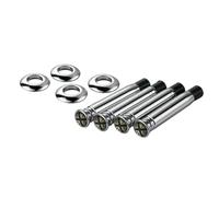 NZBGTRW Accessori per Auto Compatibile con Mini per Cooper per R55 R56 R57 R58 R59 R60 R61 F56 Auto Serratura della Porta Spille Caps Interruttori Serratura Porta Ascensore Bulloni(4)
