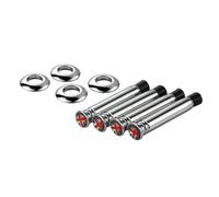 NZBGTRW Accessori per Auto Compatibile con Mini per Cooper per R55 R56 R57 R58 R59 R60 R61 F56 Auto Serratura della Porta Spille Caps Interruttori Serratura Porta Ascensore Bulloni(5)
