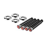 NZBGTRW Accessori per Auto Compatibile con Mini per Cooper per R55 R56 R57 R58 R59 R60 R61 F56 Auto Serratura della Porta Spille Caps Interruttori Serratura Porta Ascensore Bulloni(3)