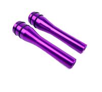 NZBGTRW Accessori per Auto Compatibile con per A5 A6 C5 C6 A4 2 Pezzi Auto Serratura Asta Porta Perno Manopola di Blocco Ascensore Coperture Parti di Ricambio(Purple)