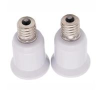 NZBZKKNBCP Portalampada E17 Adattatore for Lampadina alogena CFL LED E17 a E27 Base della Lampada