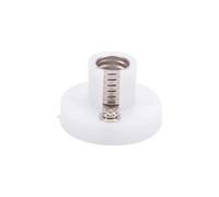 NZBZKKNBCP Supporto a Vite E10, basi for lampade Piatte Fai da Te, Perline elettriche, Parti di Prova for Fisica Base della Lampada(Wit)