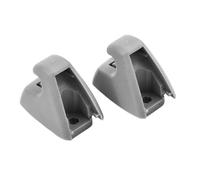NZBZMBTTVF 2 Pezzi/Set di Alette Parasole for Auto Adatte for Chevrolet Opel Spark 95994975, Supporto for Alette Parasole Grigio, Clip di Fissaggio, Staffa a Gancio. Parasole per Auto