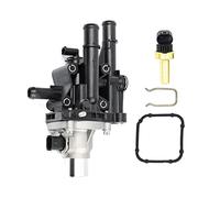 NZBZMBTTVF Motore Refrigerante Termostato Alloggiamento Montaggio con Guarnizione Sensore per Opel Astra H J Insignia Zafira 1.6 1.8 Benzina 55353311 Parti del termostato