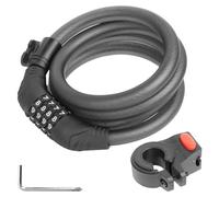 NZBZTGGKMK Lucchetto for scooter elettrico compatibile for Ninebot Max G30 F20 F30 F40 Zero 8X 10X 11X Dualtron 1 2 Catena antifurto Lucchetti for cavi for password a 4 cifre Accessori per scooter