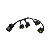 NZBZTMLCYK Connettore del cablaggio del cablaggio del pacchetto della bobina di accensione Compatibile for Hyundai Compatibile for KIA Compatibile for Accent I20 I30 I40 IX20 Compatibile for Elantra 1