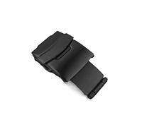 NZBZTMLCYK Fibbia for fibbie for orologi Seiko in acciaio inossidabile Pulsante pieghevole Chiusura di distribuzione Pulsante pieghevole Blocco cinturino 16/18/20/22/24 / 26mm Chiusura dell'orologio(B