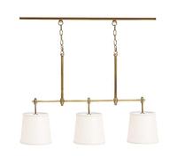 NZDY Lampadario tutto in rame Stile americano Soiorno creativo Sala da pranzo Bar Lampadari Stile europeo 3 teste Corridoio Sala studio E14 Lampada a sospensione