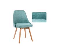 NZDY Sedie da Pranzo Gambe in Legno Poltrona da Pranzo, con Schienale Cuscino Morbido per Soiorno Camera da Letto Cucina Cucina Sedie da Pranzo Cucina,Blu