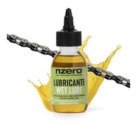 NZERO │ Lubrificante biologico per catene bici │ Olio organico eco │ Per MTB, mountain bike, bici da strada, gravel, urbane/città, elettriche e-bike │ 100 ml