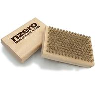 NZEROWAX - Spazzola di crinniera di cavallo per manutenzione sci e tavole Snowboard 12 x 8 cm